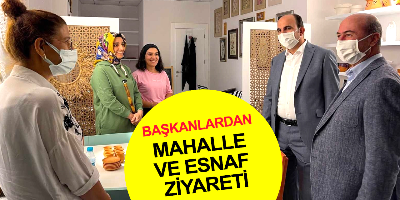 Başkan Altay ve Pekyatırmacı Başarakavak ve Tepekent'te vatandaşları dinledi