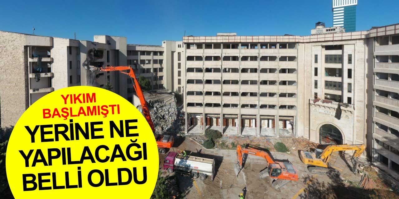 Konya Büyükşehir binasının yerine ne yapılacağı belli oldu