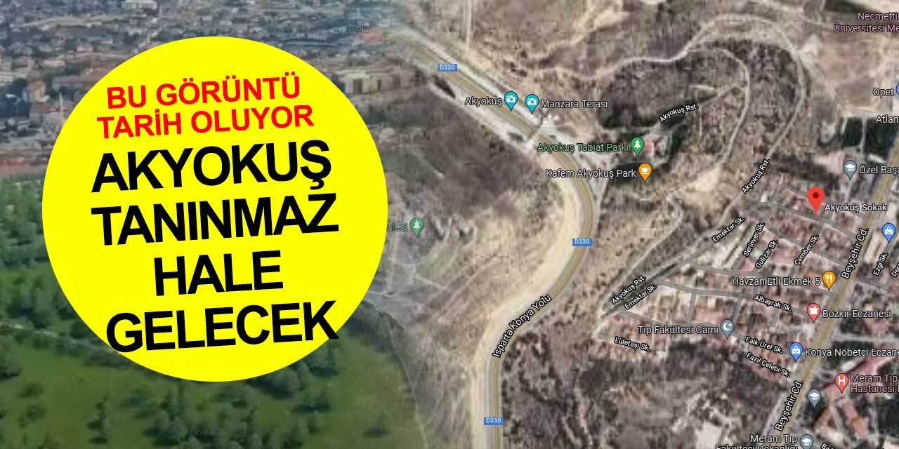 Konya Akyokuş Kasrı'nın görüntüleri ortaya çıktı! Tanınmaz hale gelecek