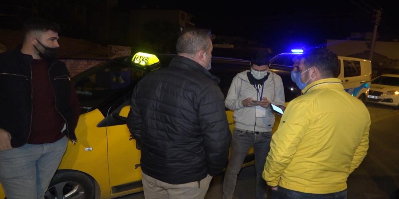 PCR testi temaslısı oğluyla takside yakalanan babaya şok ceza!