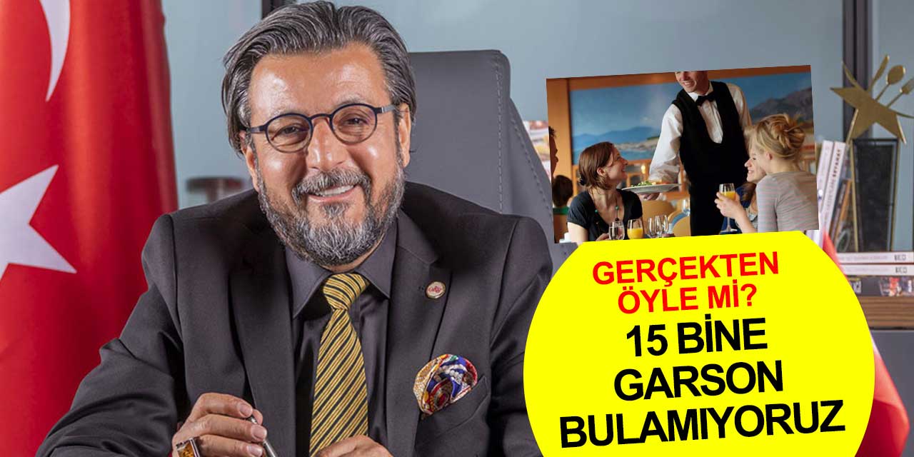 15 bin lira maaşla garson aranıyor