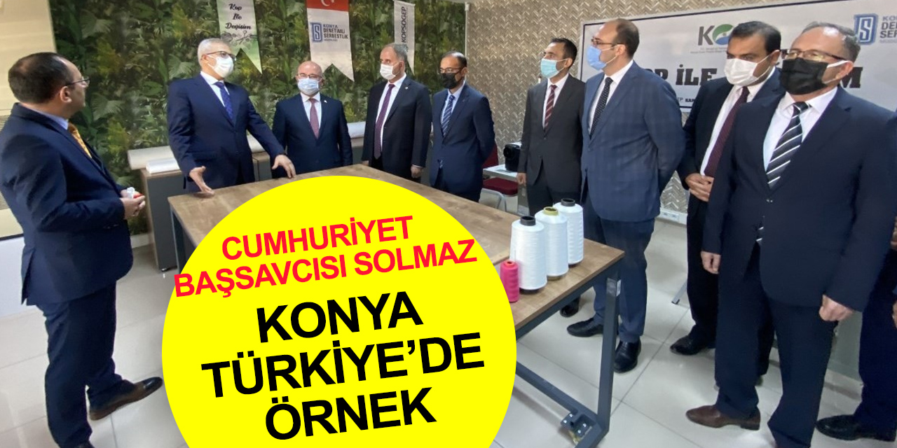Konya Denetimli Serbestlik Müdürlüğü’nde suç mağdurları için atölyeler ve sosyal mağaza açıldı