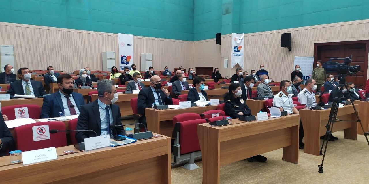 AFAD TAMP Konya'da masa başı tatbikat