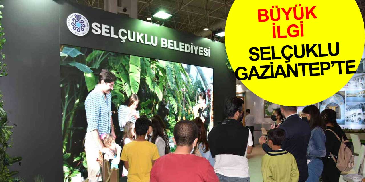 Selçuklu Belediyesi kullandığı teknolojileri tanıtıyor