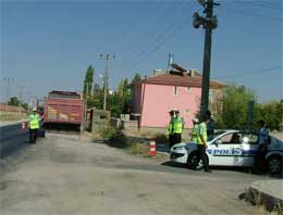Stajyer polisler görev başında