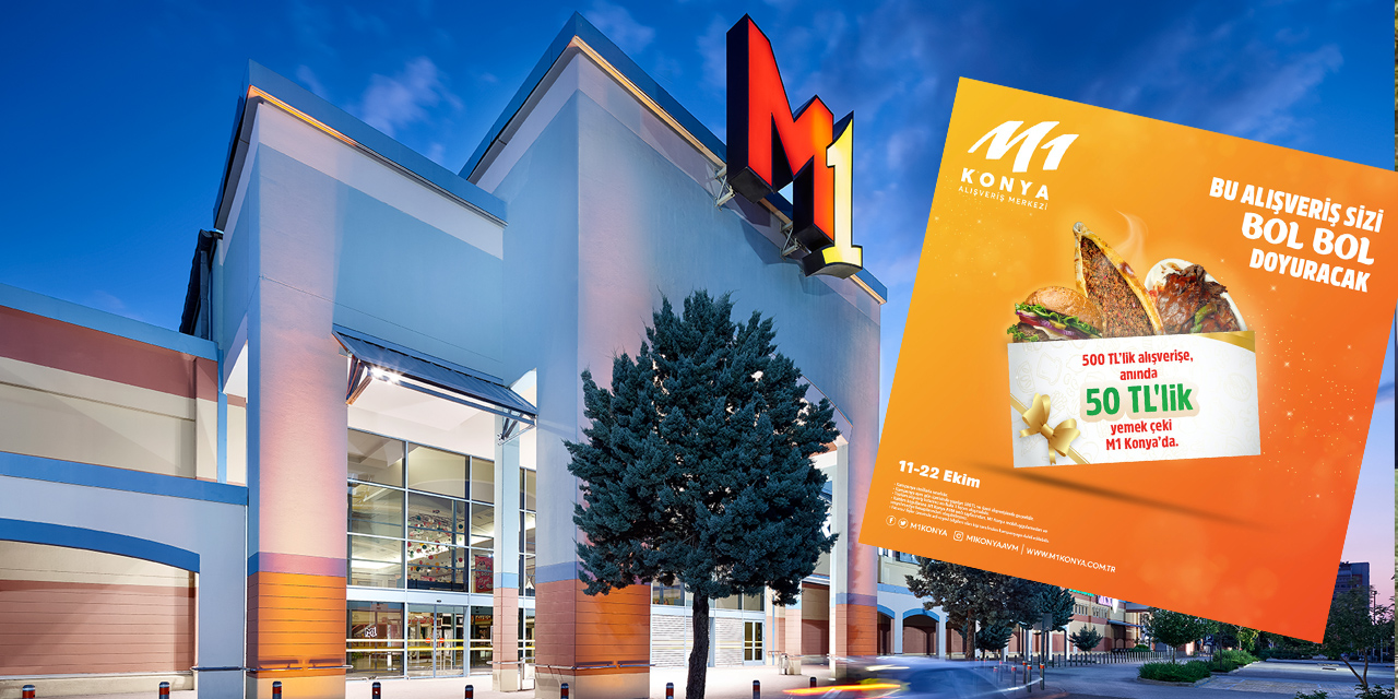 M1Konya AVM'den iştah açan kampanya