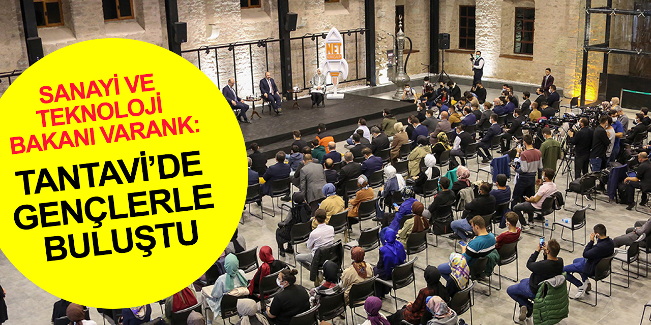 Konya'da gençlerle buluşan Varank: Biz gençlerin öğrencilerin ve çocukların bakanlığıyız