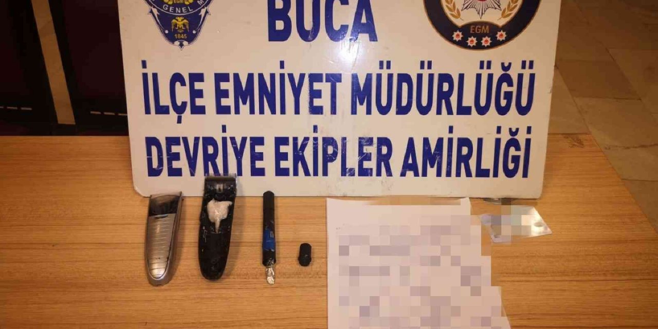 İzmir'de tıraş makinesi ve kalemin içinden uyuşturucu çıktı