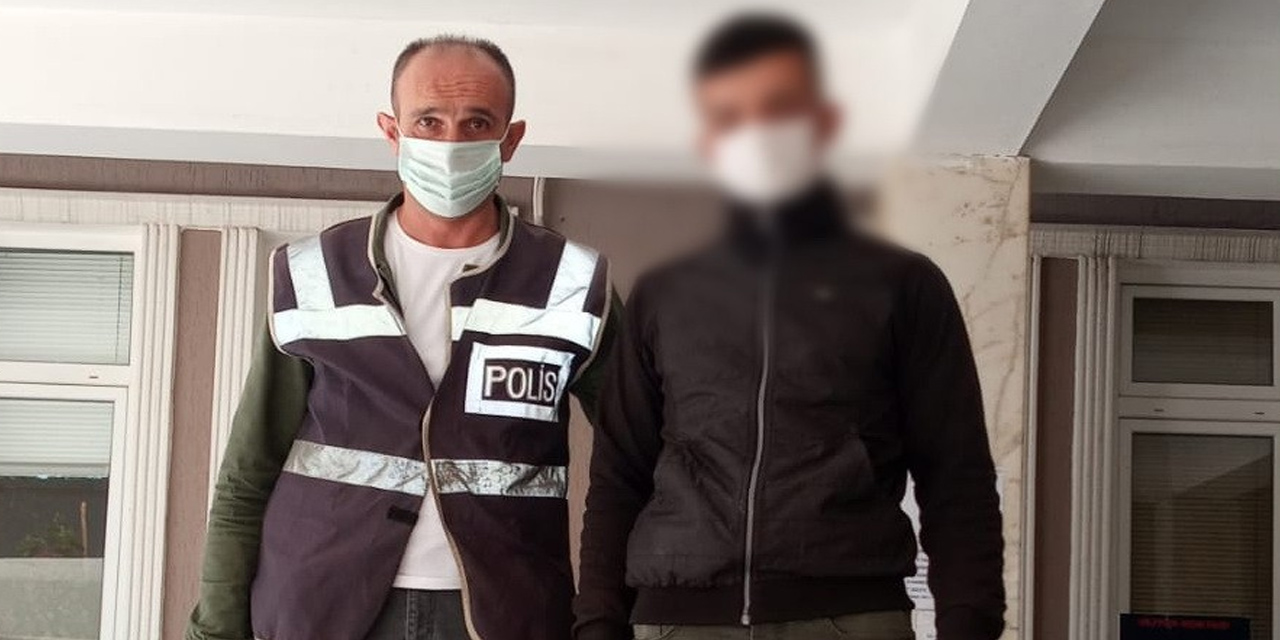 Su sayacı hırsızı önce kameraya sonra polise yakalandı! 3 günde 16 daireden çalmış