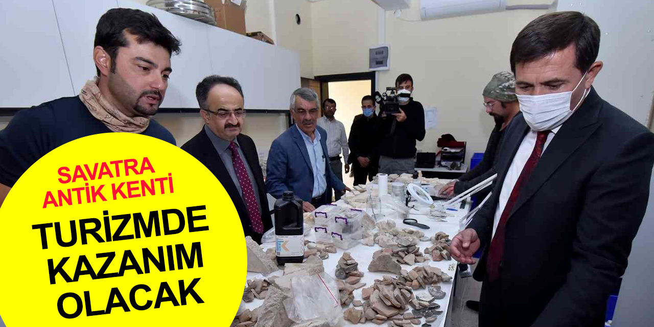 Konya'da bulunan Savatra Antik Kenti’nde çalışmalar sürüyor!