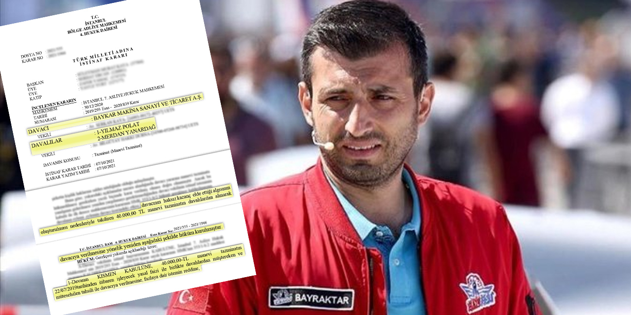 BAYKAR'a atılan iftira yargıdan döndü! Tazminat şehit çocuklarına