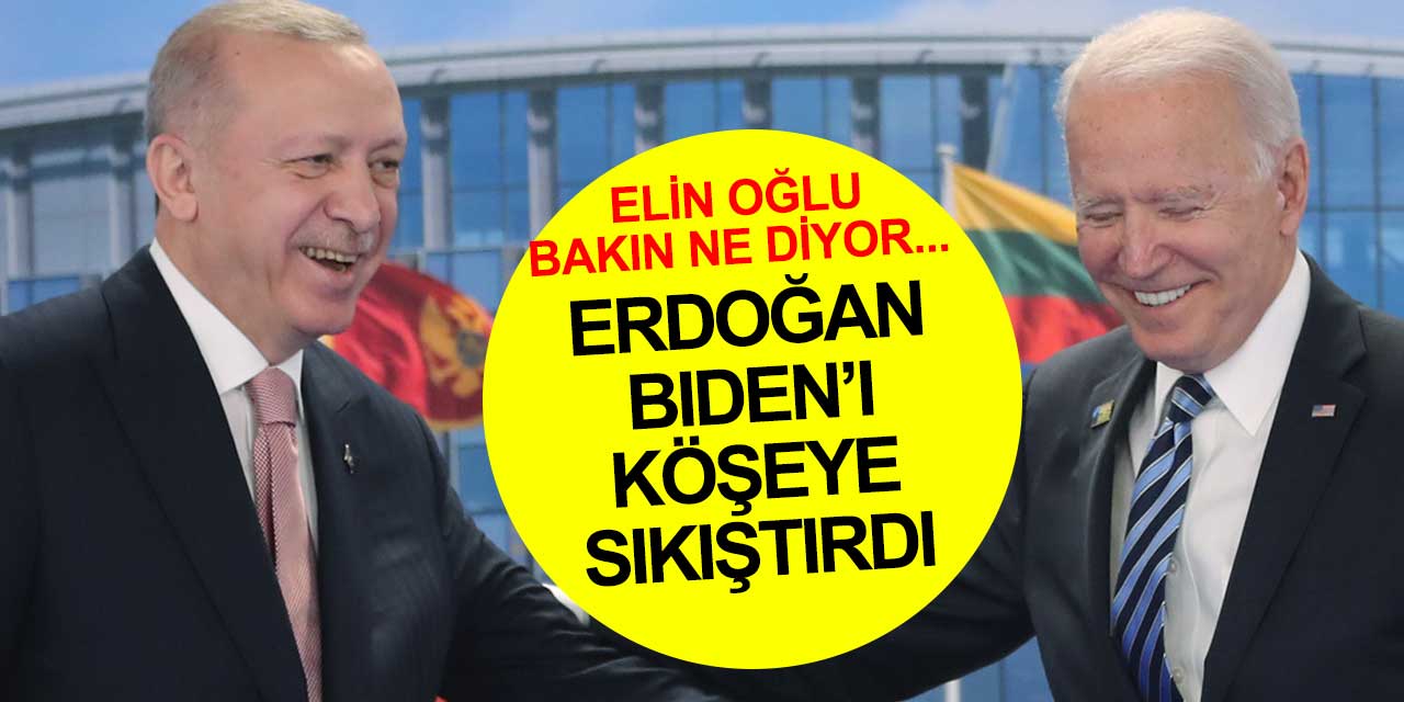 İngiliz gazetesi yazdı: 'Erdoğan Biden'ı köşeye sıkıştırdı