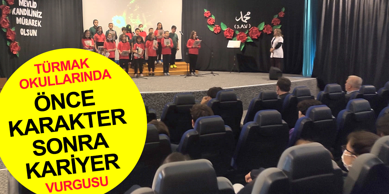 Konya TÜRMAK Okulları'ndan Mevlid-i Nebi programları