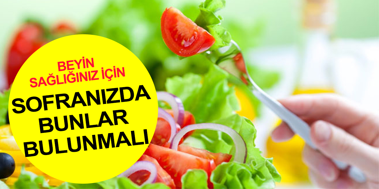 Beyin sağlığına dikkat! Doğru besinlerle hafızanızı koruyun