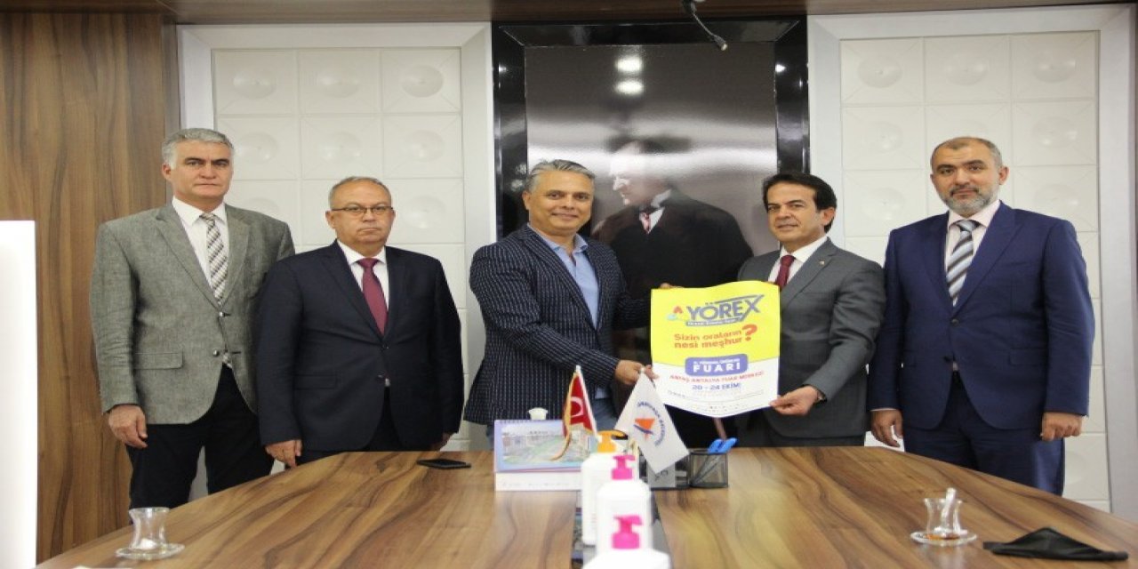 Yöresel Ürünler Fuarı YÖREX 81 ilden üreticileri Antalya’da buluşturacak