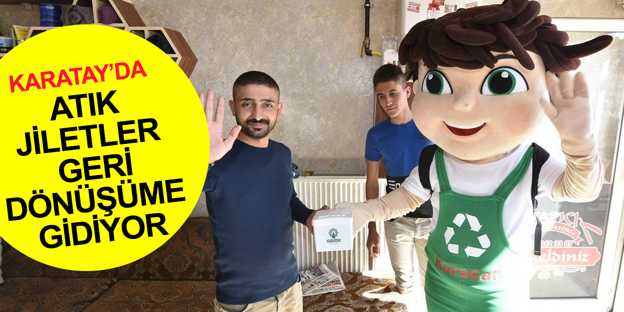 Karatay’da 'Sıfır Atık' çalışmaları sürüyor! 376 berber ve kuaföre atık jilet kutusu dağıtıldı