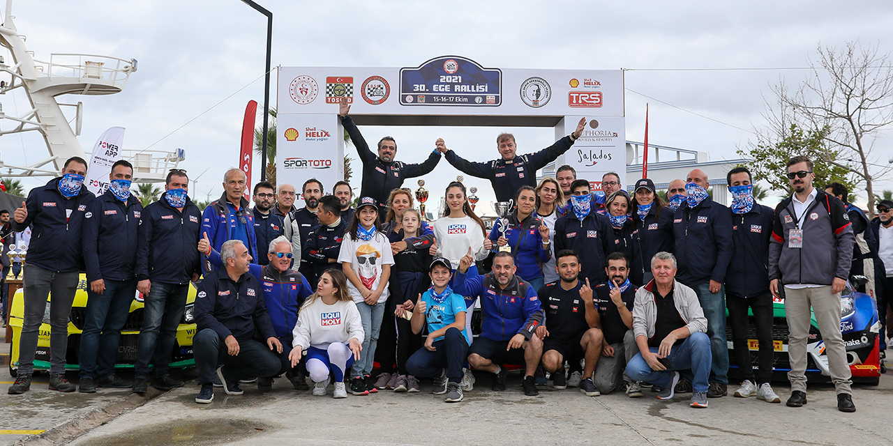 Ege Rallisi Burak Çukurova-Vedat Bostancı ekibinin zaferiyle sona erdi