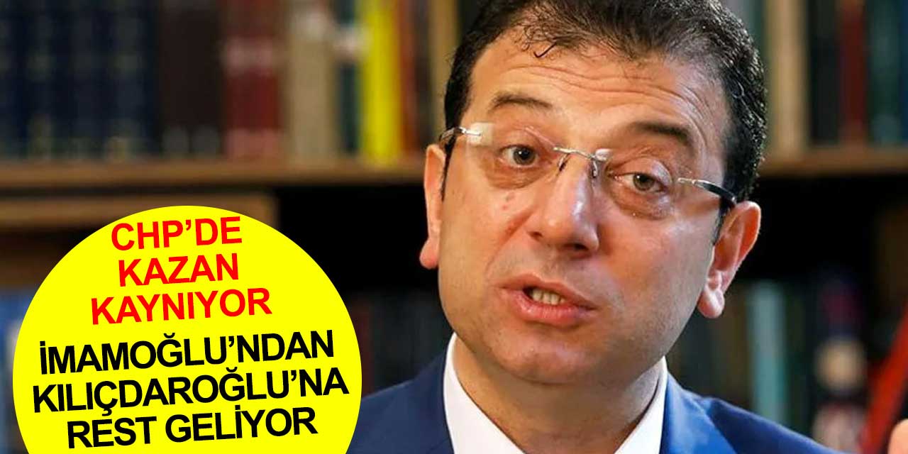CHP'de kazan kaynıyor! Ekrem İmamoğlu Cumhurbaşkanlığı'na 100 bin imzayla aday olacak