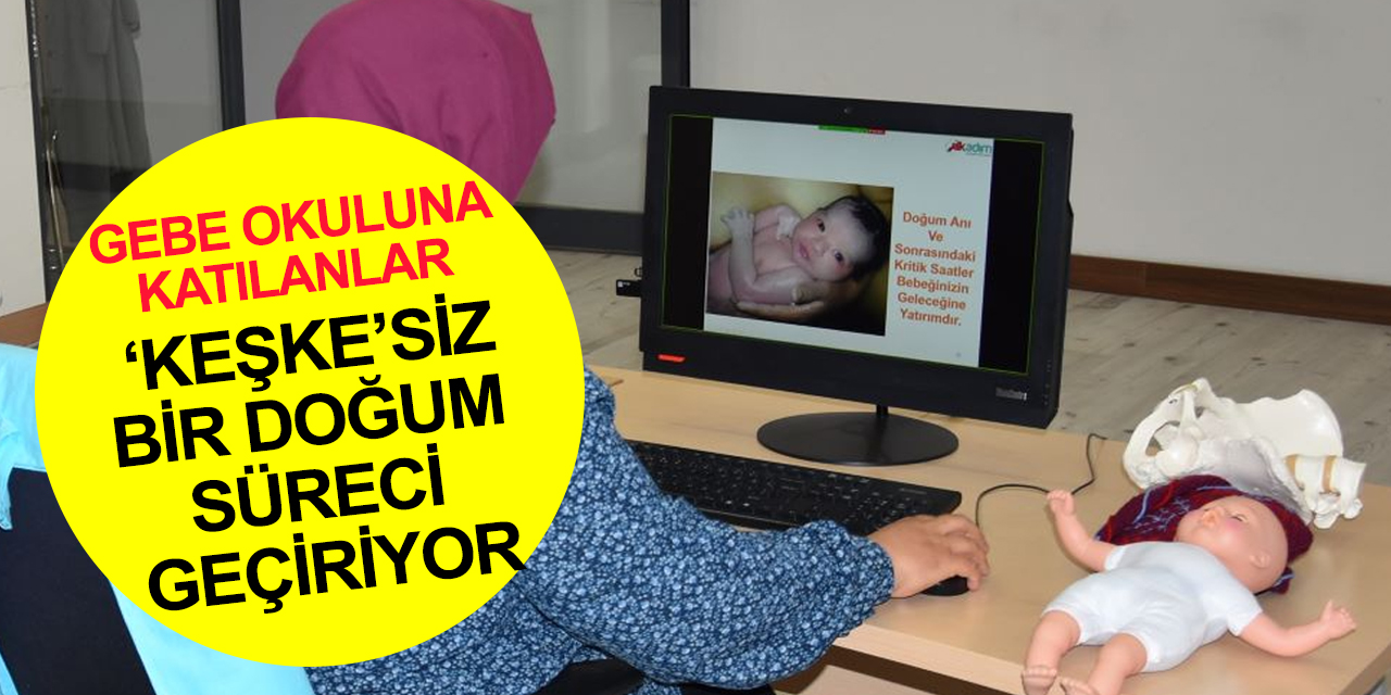 Konya İl Sağlık Müdürlüğü online ebe-gebe okulu sürüyor! Katılmak için bir telefon yeter