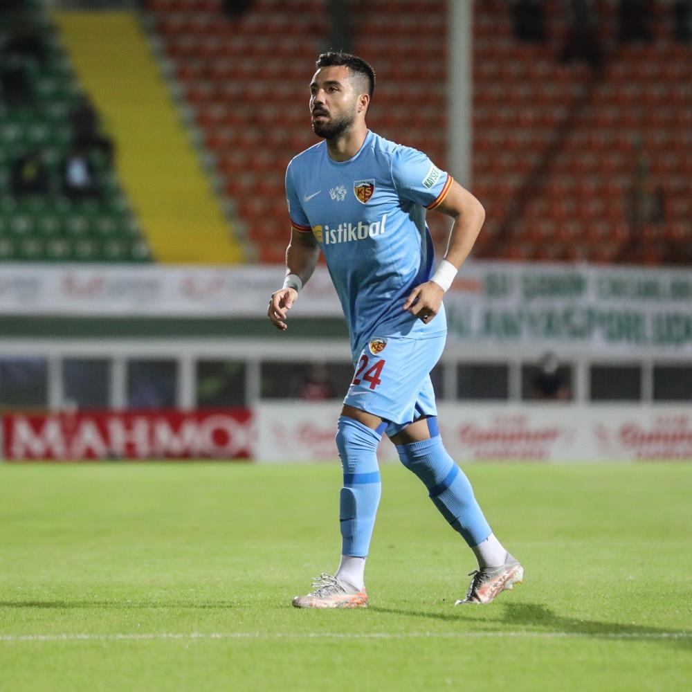 Kayserispor'un dinamosu Konyaspor karşısında sahada olmayacak