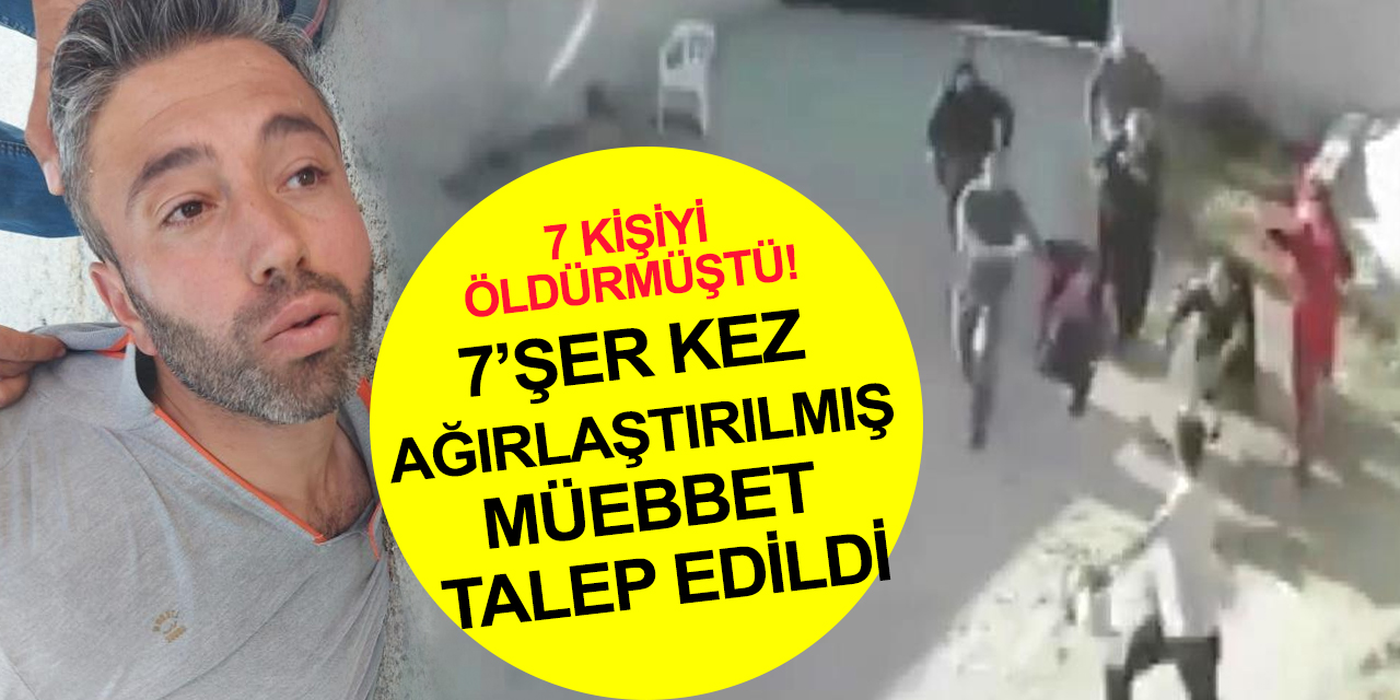 Konya’daki Dedeoğulları cinayeti davasında Mehmet Altun'a 7 kez ağırlaştırılmış müebbet talebi! 3 kişiye tahliye çıktı