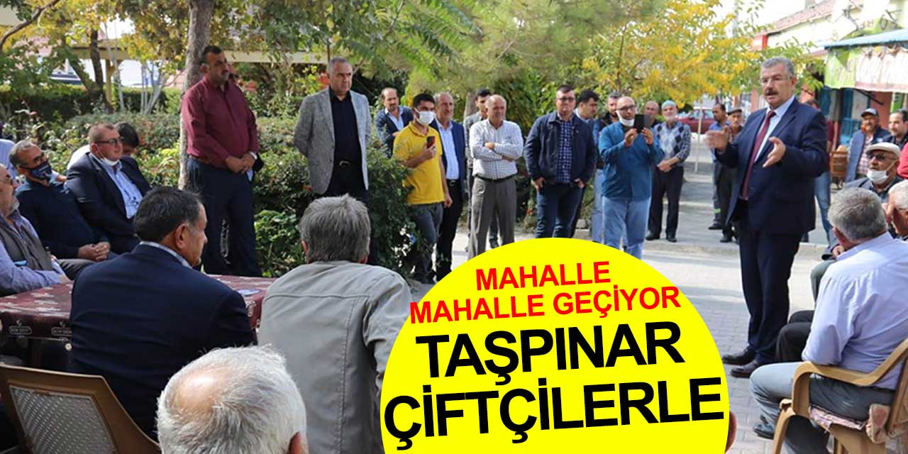 Konya Pancar Ekicileri Kooperatifi Başkan Adayı Taşpınar: 'Herkes Konya'yı örnek alıyor'