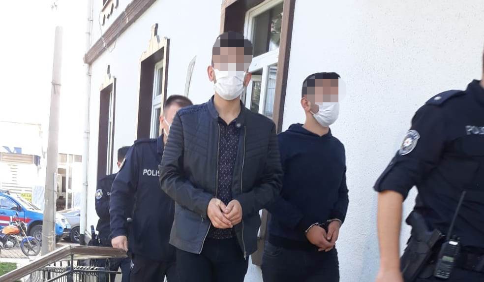 Samsun'da tekerlek izleri hırsızları ele verdi