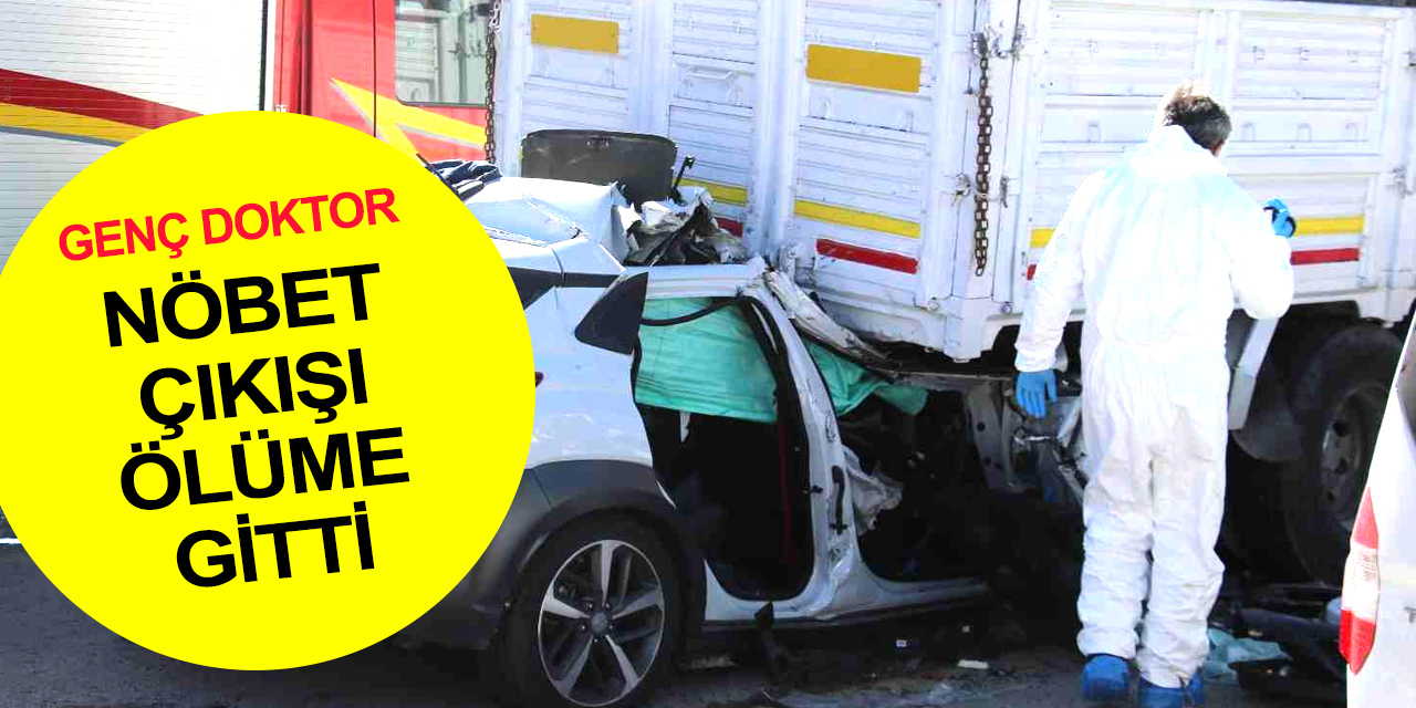 Ankara'da feci kaza! Nöbetten dönen doktor Rümeysa Şen hayatını kaybetti