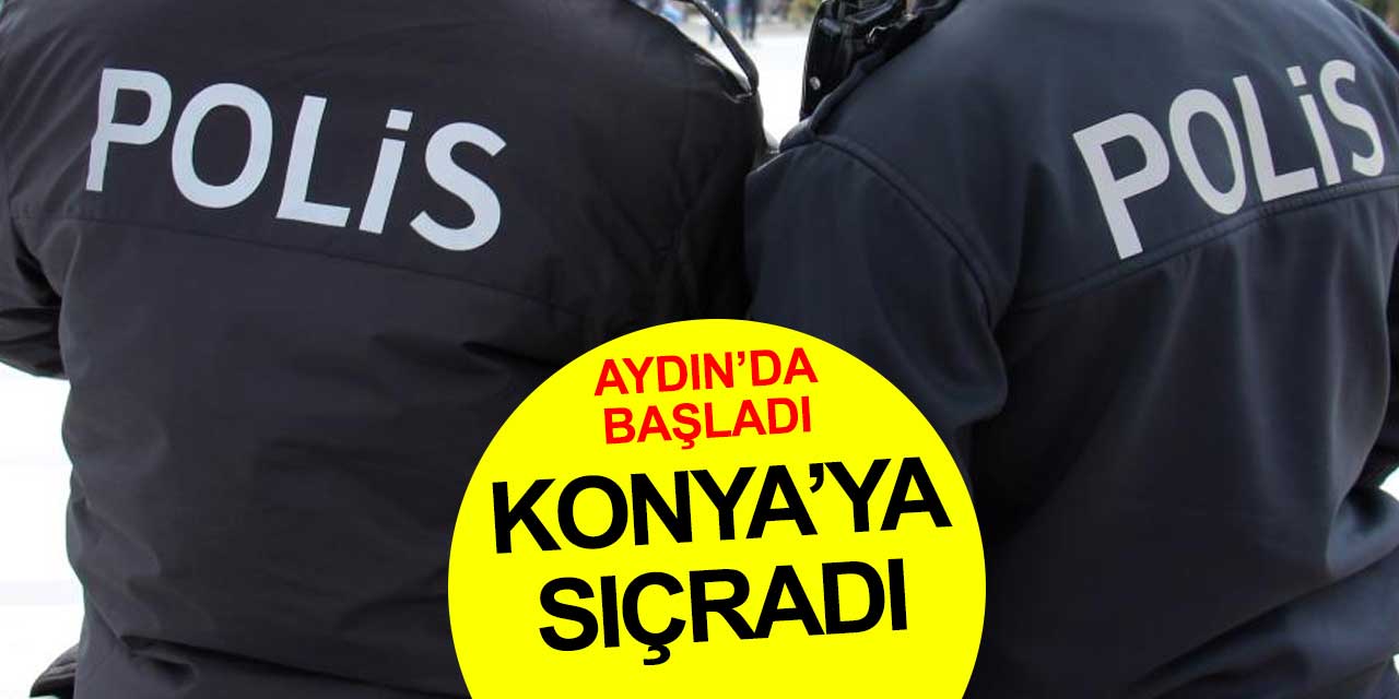 Aydın merkezli FETÖ operasyonu Konya'ya sıçradı