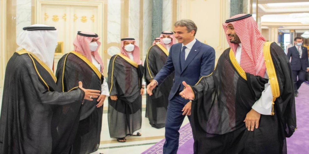 Yunanistan Başbakanı Miçotakis Suud Prensi Selman'la neyi görüştü?