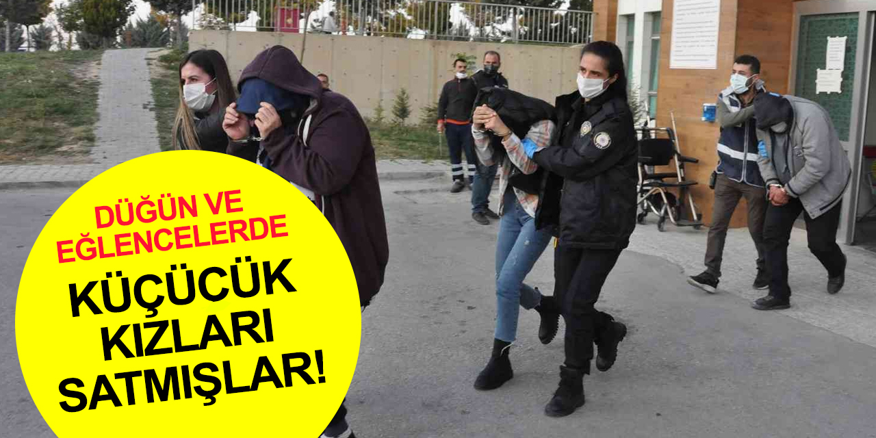 Karaman’da kız çocuklarına zorla fuhuş yaptıran 4'ü kadın 9 kişi yakalandı