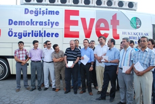 Hukukçular Konya'yı ziyaret etti