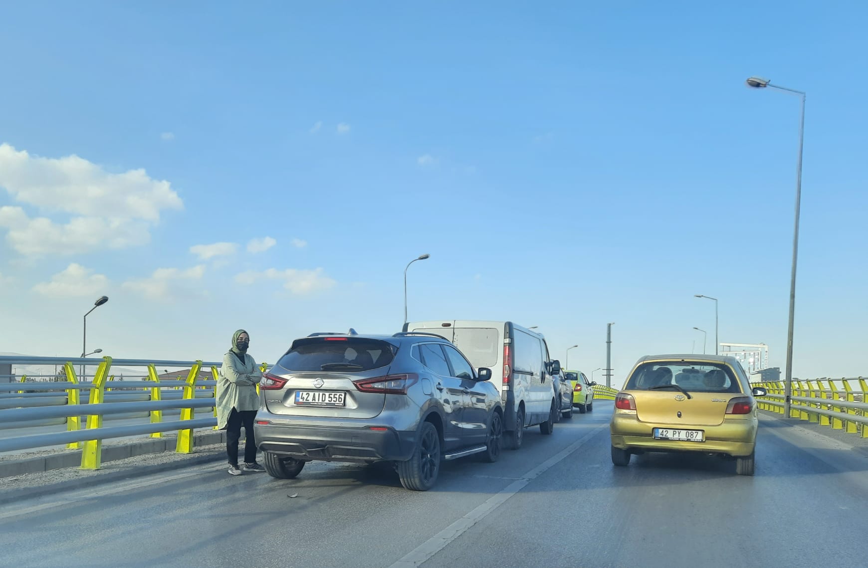 Konya’da bu istikamete gidecekler dikkat! Kaza var