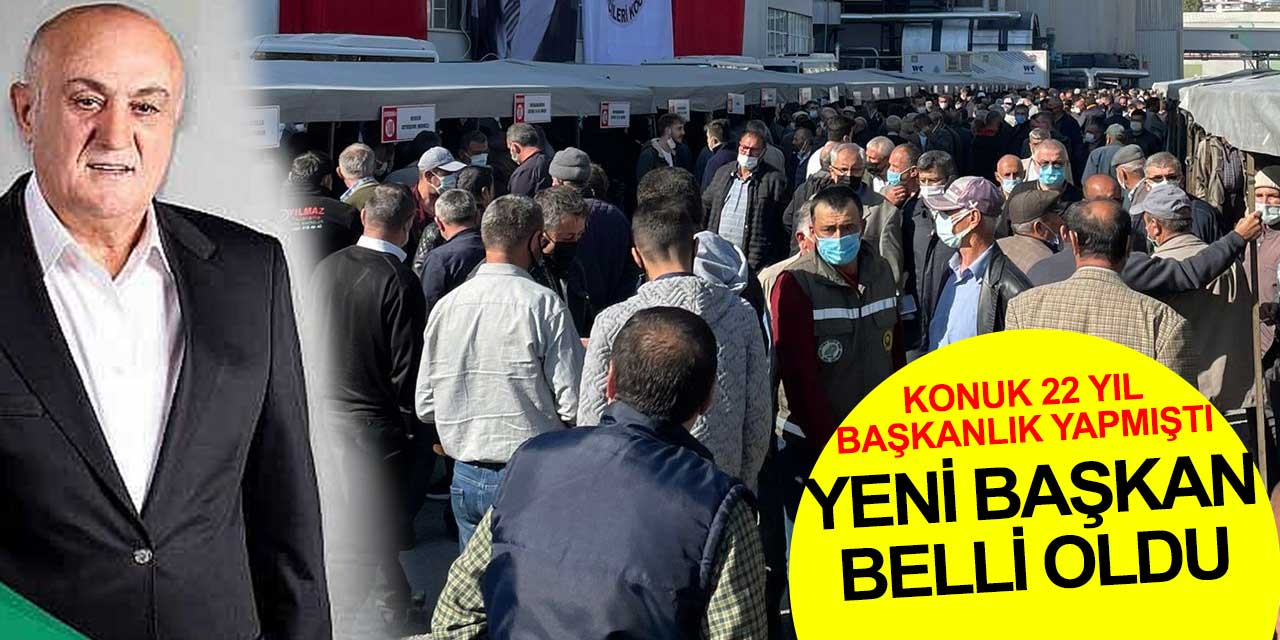 Konya Pancar Ekicileri Kooperatifi’nin (PANKOBİRLİK) yeni başkanı Ramazan Erkoyuncu oldu