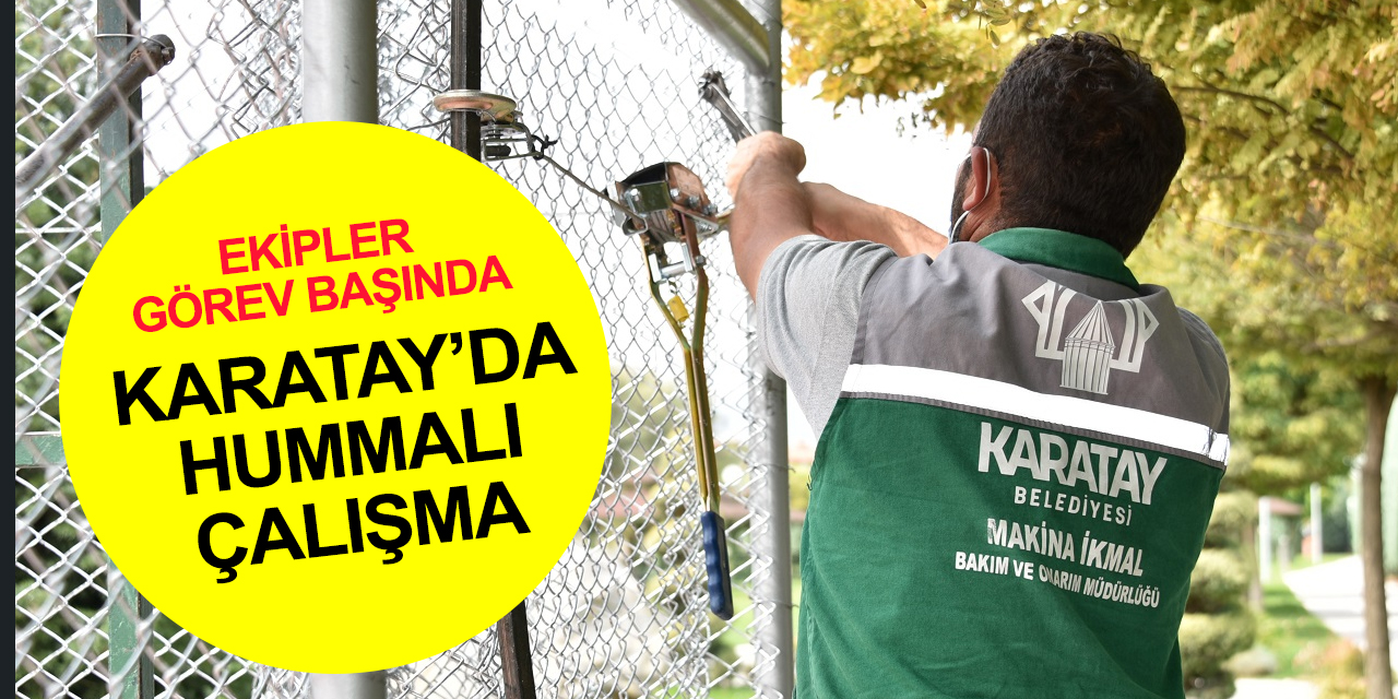 Karatay'da 1 milyon 534 bin 576 metrekarelik alanda düzenleme