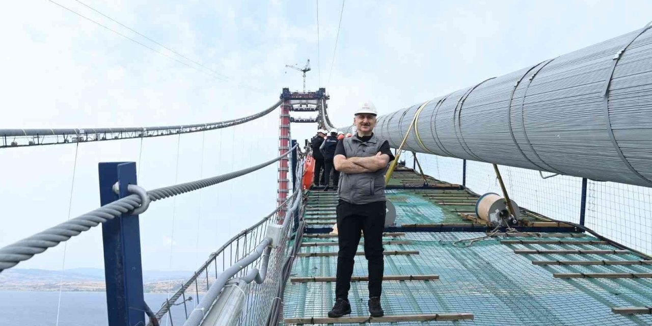 1915 Çanakkale Köprüsü’nde sona doğru