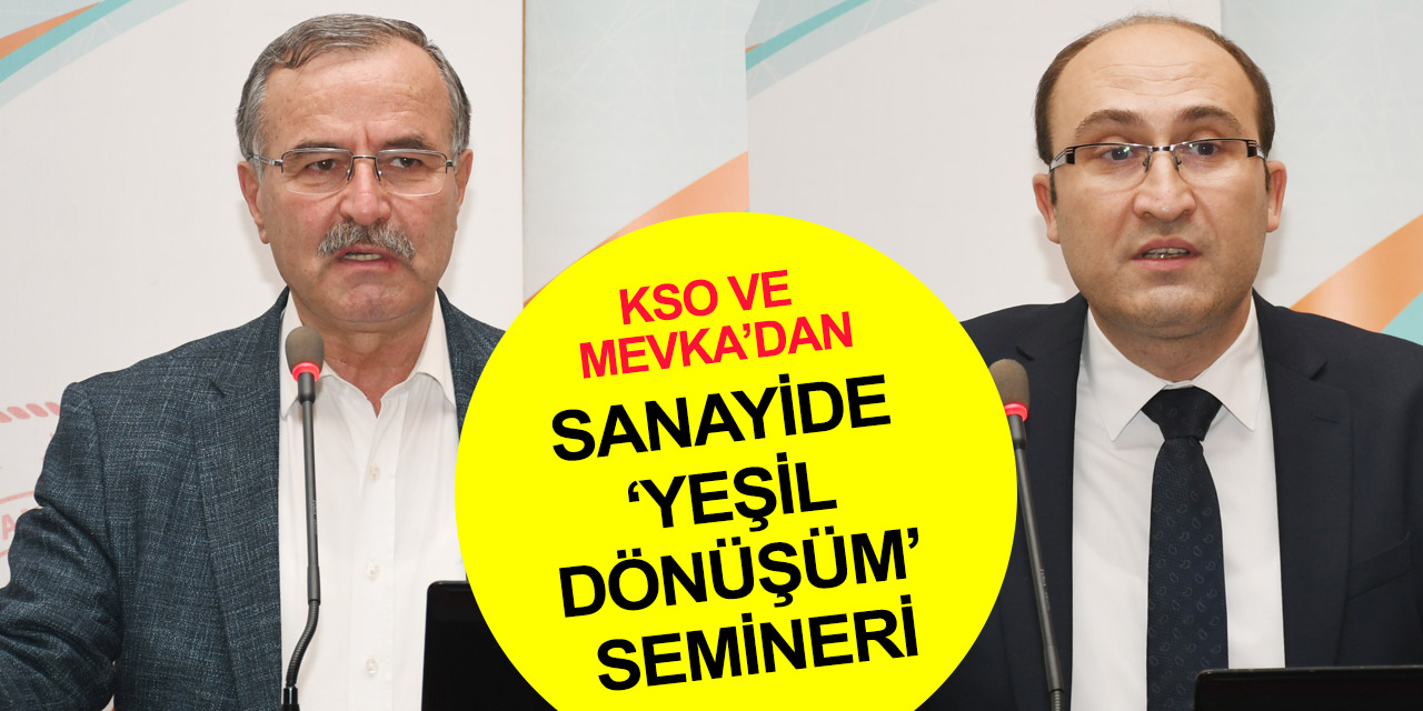 Türkiye’nin en çevreci OSB’lerinden Konya'da sanayiciler Yeşil Mutabakatı fırsata çevirecek