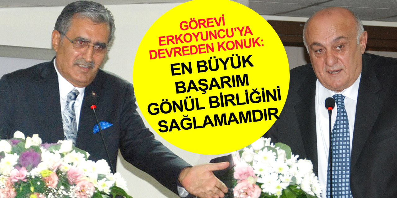 Başkan Erkoyuncu: PANKOBİRLİK’te herkes ev sahibidir