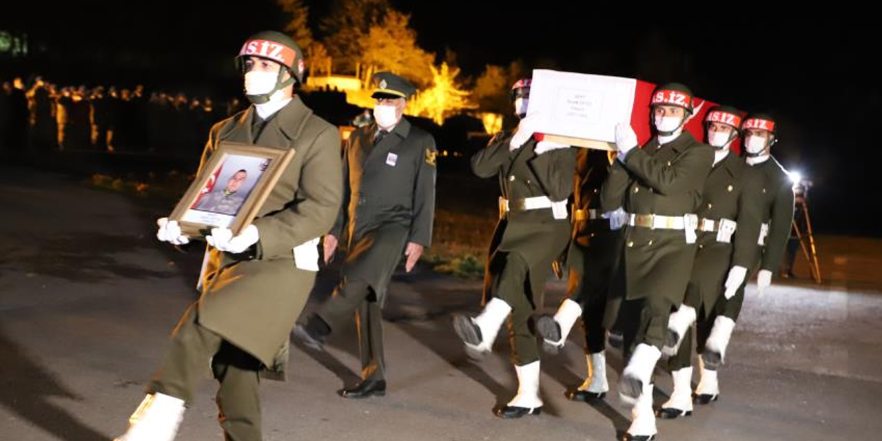 Şehit Er İslam Çiftçi Dağ ve Komando Tugayı'ndan dualarla memleketine uğurlandı