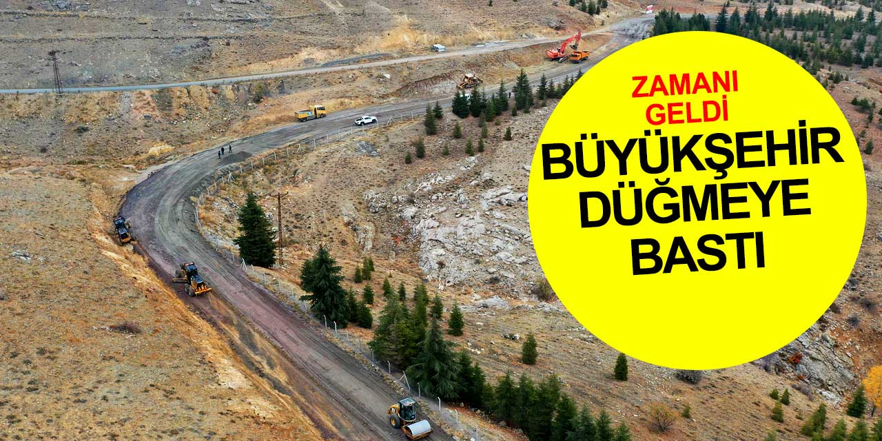 Mevsimi geldi Konya Büyükşehir Belediyesi düğmeye bastı!