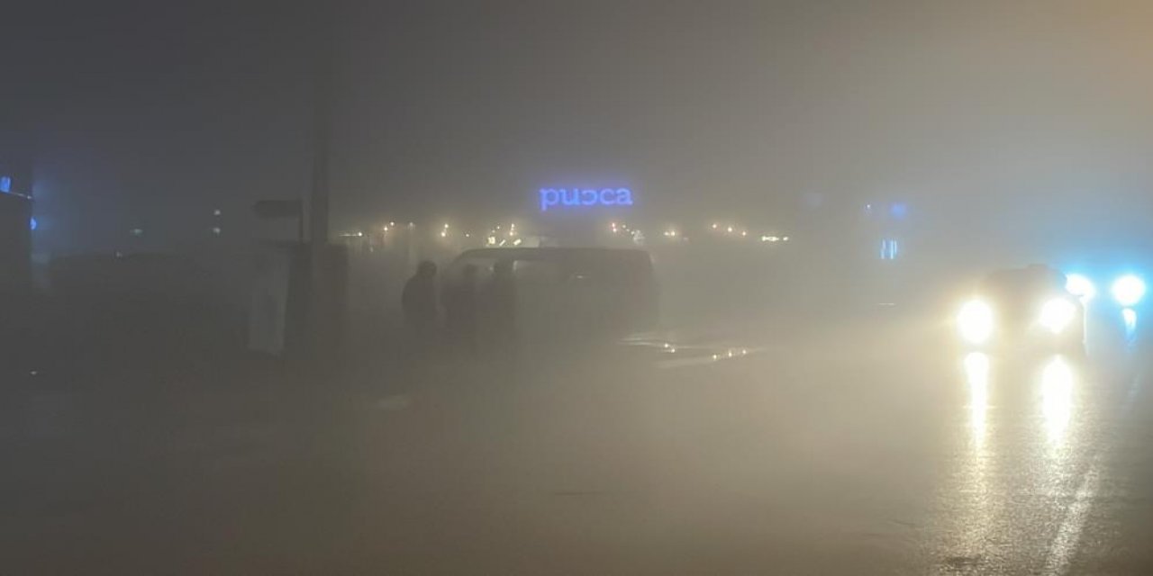 Düzce’yi sis bastı! Görüş mesafesi 5 metreye düştü 28 ayrı kaza oldu