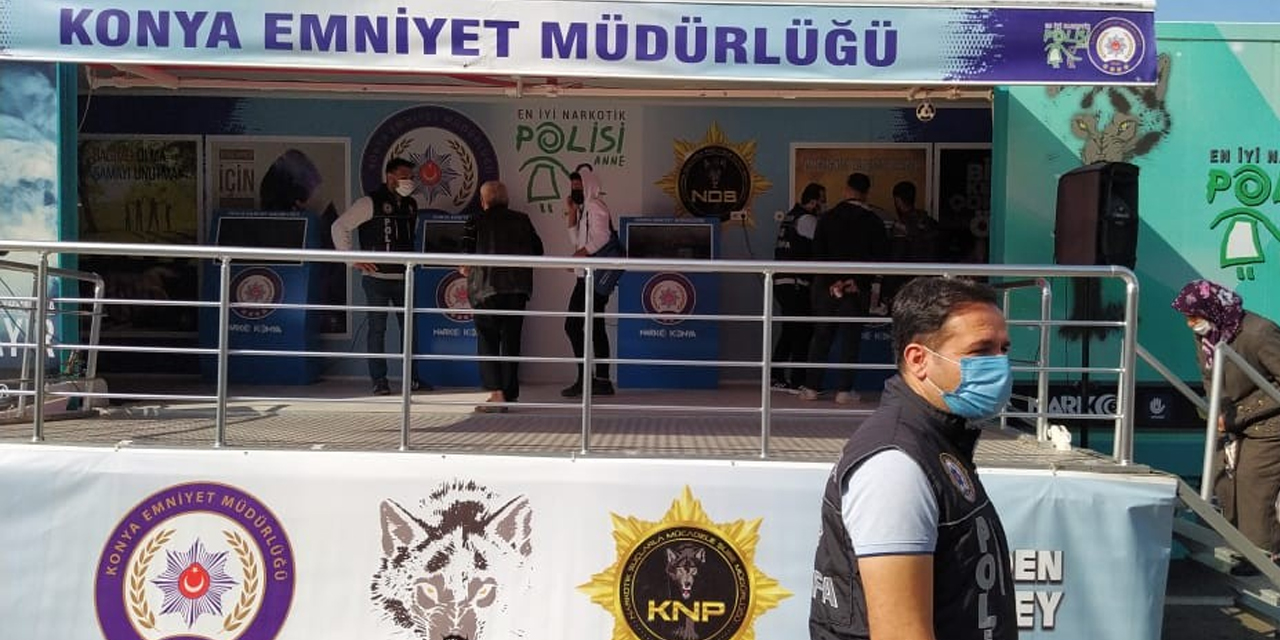 Konya polisinden Şanlıurfa'da narkotik eğitim