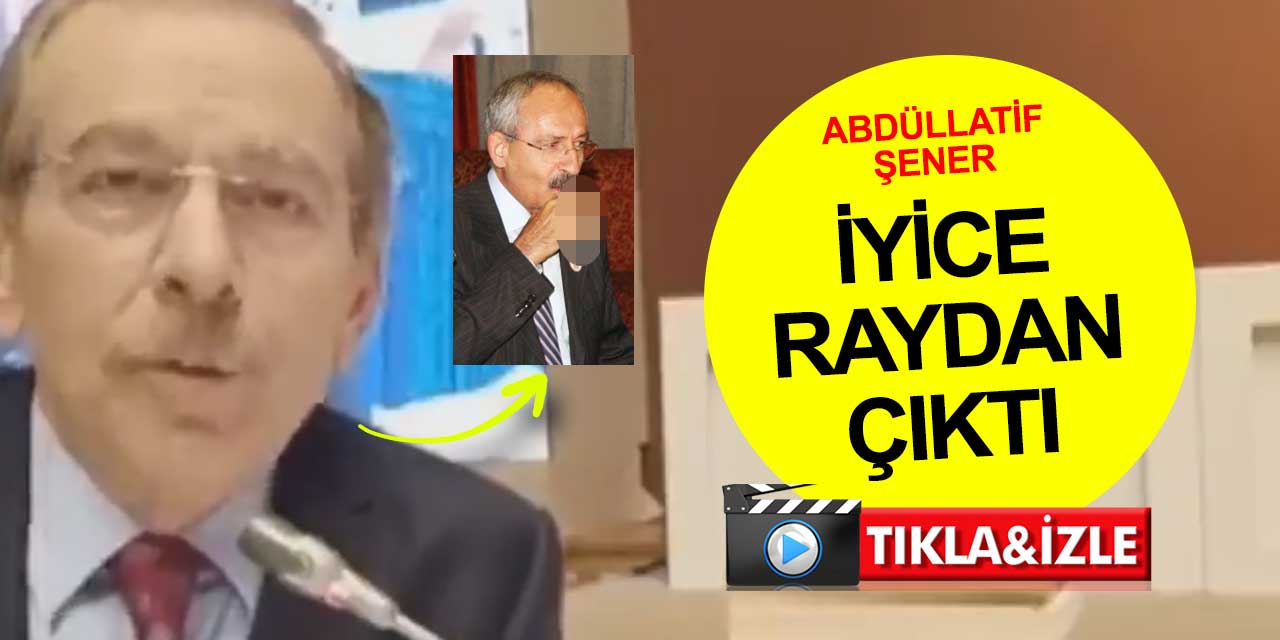 CHP Konya Milletvekili Abdüllatif Şener'den yeni bomba