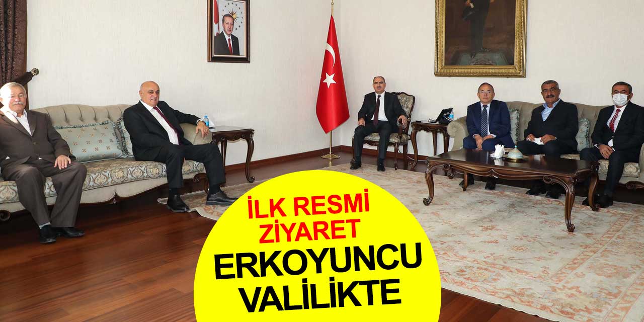 PANKOBİRLİK Genel Başkanı Erkoyuncu'dan Vali Özkan'a ziyaret