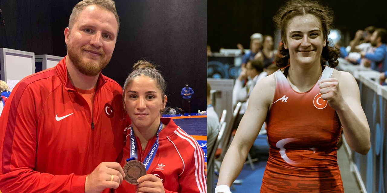Dünya Güreş Şampiyonası'nda Zeynep Yetgil ve Aslı Demir'den bronz madalya