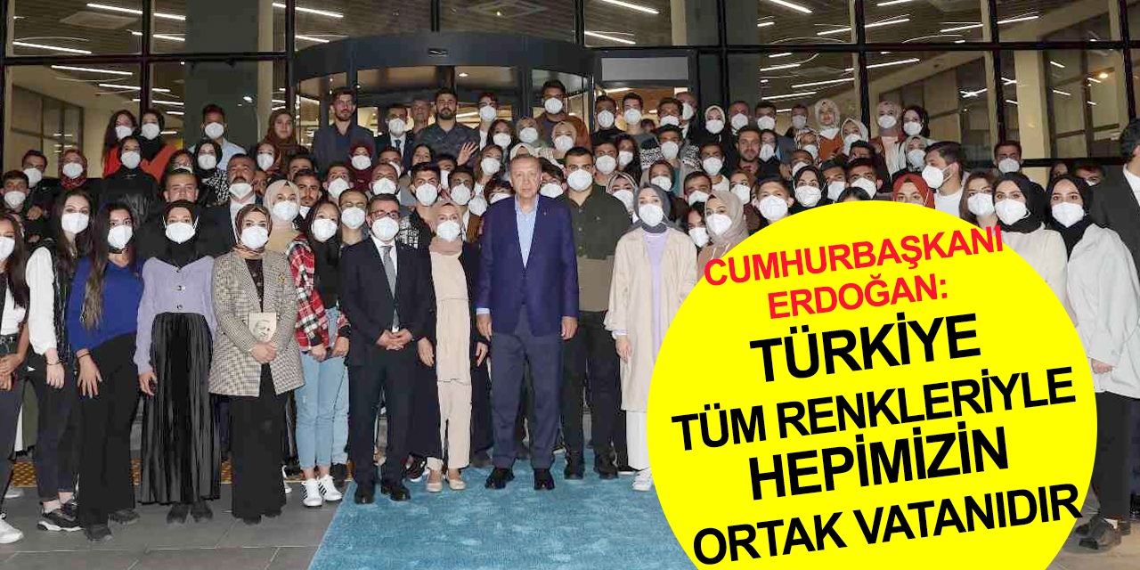 Cumhurbaşkanı Erdoğan: Kutuplaştırmanın değil kucaklaştırmanın peşinde koştuk