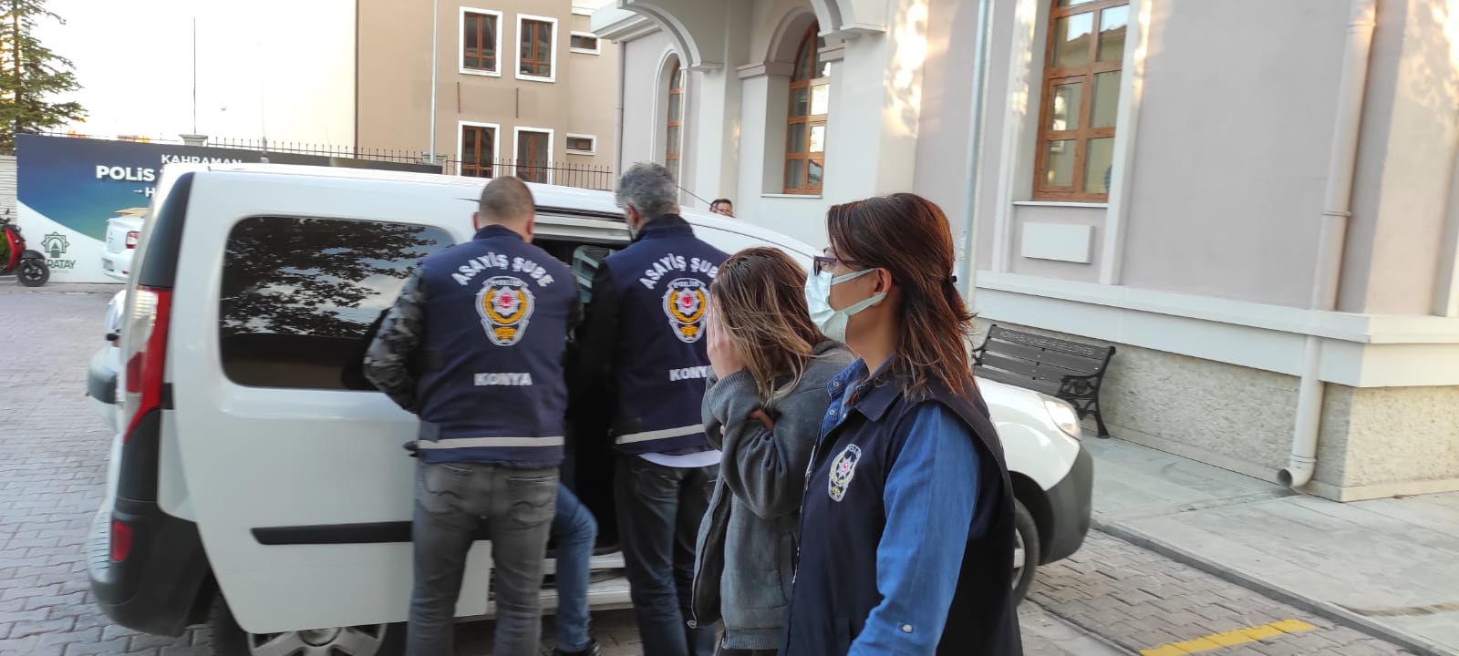 Konya'da dünkü silahla yaralama olayının failleri yakalandı! Genç kızın babası azmettirmiş