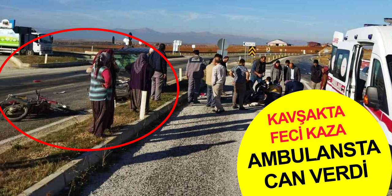 Konya'da ticari araçla çarpışan motosiklet sürücüsü Mustafa Ateşçi öldü