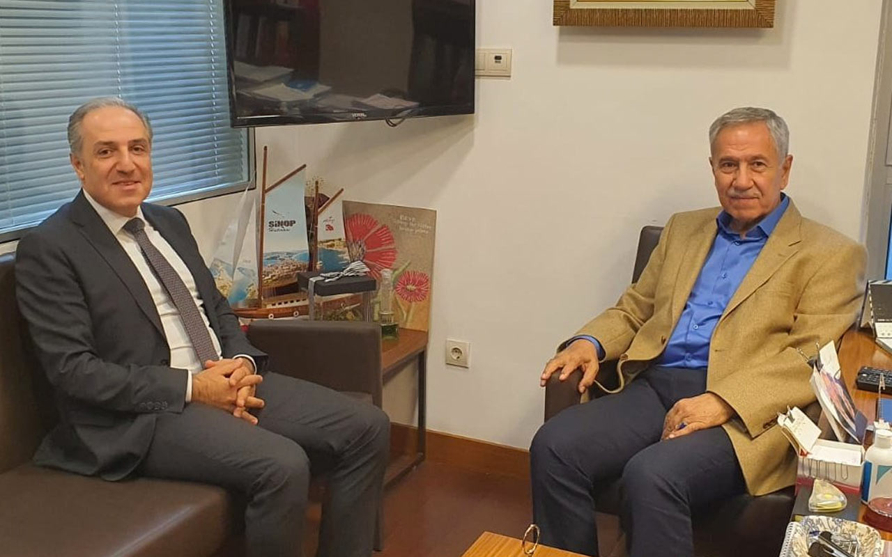 Bülent Arınç DEVA'yı ziyaret etti