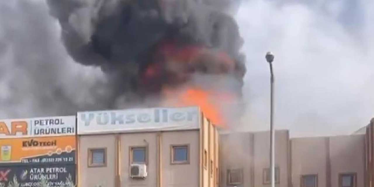 Konya'da aynı adreste ikinci yangın